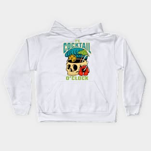 It's Cocktail O'clock Kids Hoodie